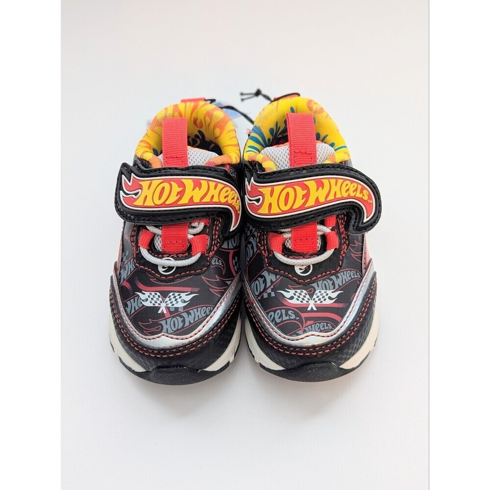 NWT Hot Wheels Toddler/Kids (Size 5) Light-Up Sneakers/Shoes w/Velcro Open Close